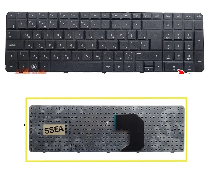 SSEA Новая русская клавиатура для HP Pavilion R18 G7T G7 G7-1000 G7-1100 Русская | Компьютеры и офис