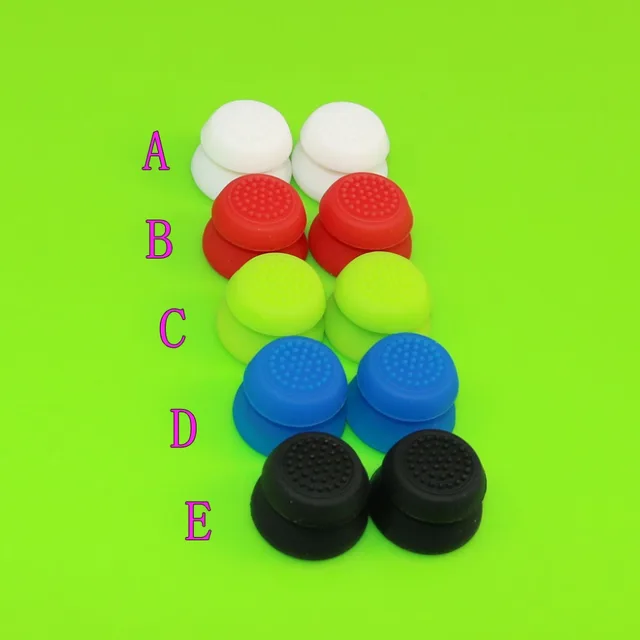 Special Price [10PC/ LOT] For PS4/PS3/PS2/XBOX 360/XBOX One Silicone Analog Controller Thumb Stick Grips Cap Cover Thumbsticks Cap
