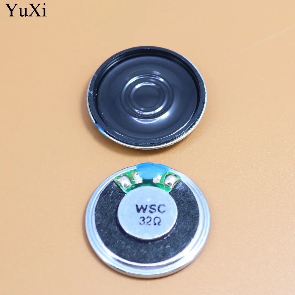 Новый ультратонкий динамик YuXi 32 Ом 0 5 Вт 32R Диаметр динамика 28 мм толщина 2 8 см 4 7