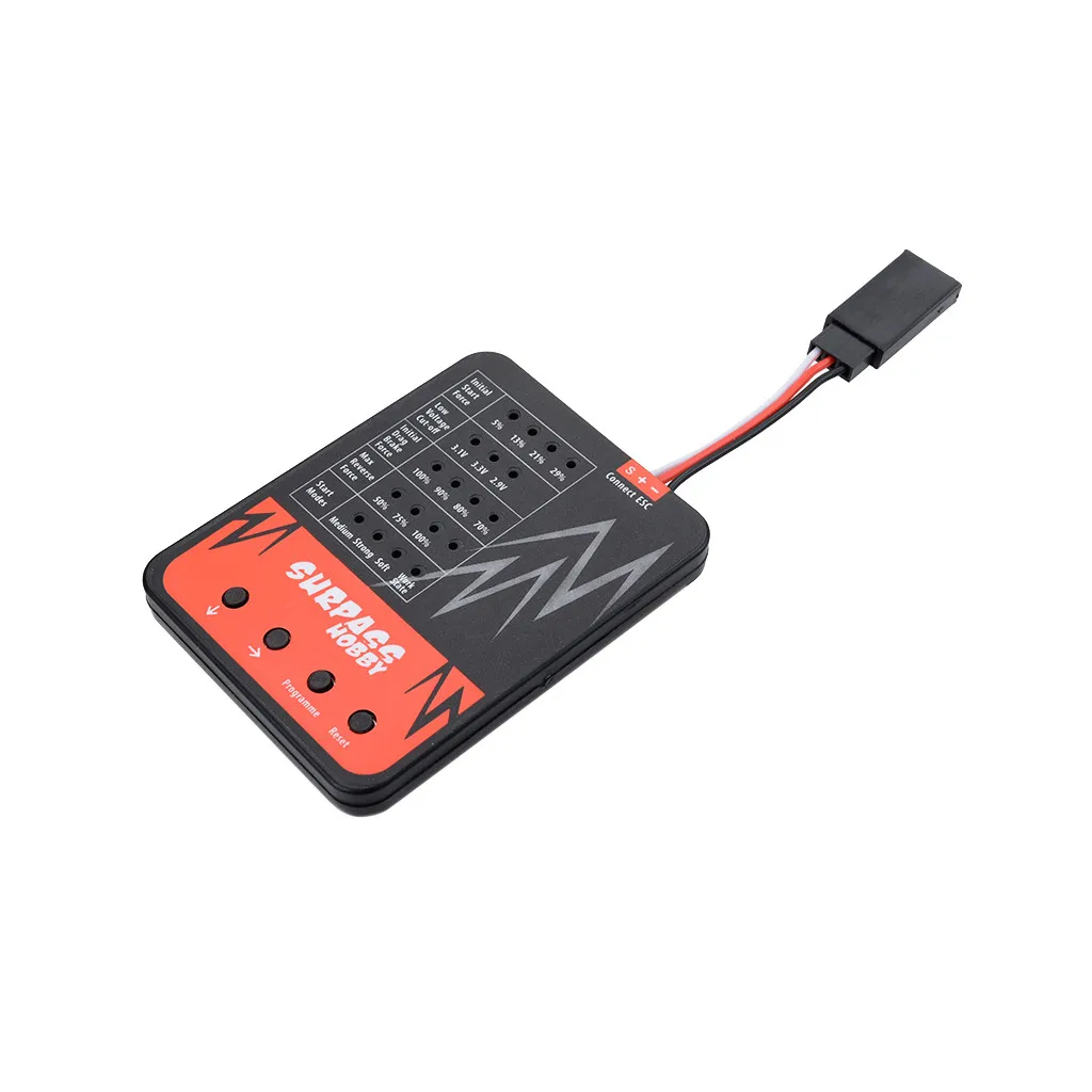 Surpass Hobby 540 11 t/13 t/16 t/20 t 5 slot матовый двигатель + 60a Esc хобби Программирование карты