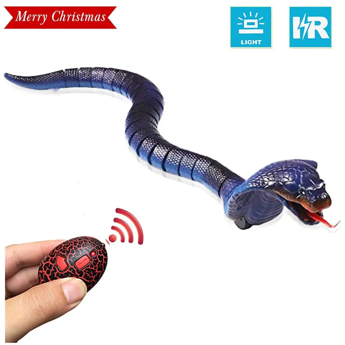 Змея RC игрушки для детей инфракрасный на дистанционном управлении пульт