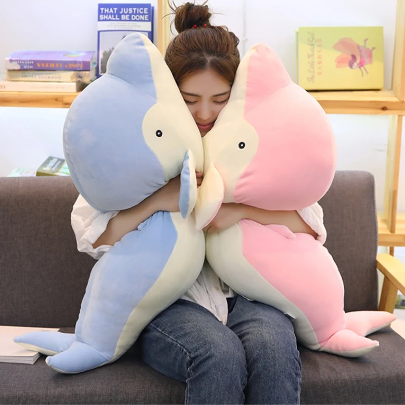 huge dolphin stuffed animal