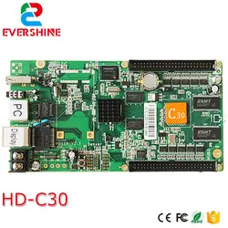 Huidu HD-C30 Крытый Открытый P3 P4 P5 P6 P8 P10 полноцветный асинхронный u-диск LAN управления для светодио дный дисплей