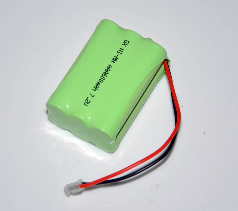 1 Uds AAA de 7,2 V 600mah pack de batería 3A NI MH baterías nimh NI celular para RC juguetes de luz de emergencia teléfono inalámbrico B|rechargeable battery|battery packrechargeable battery