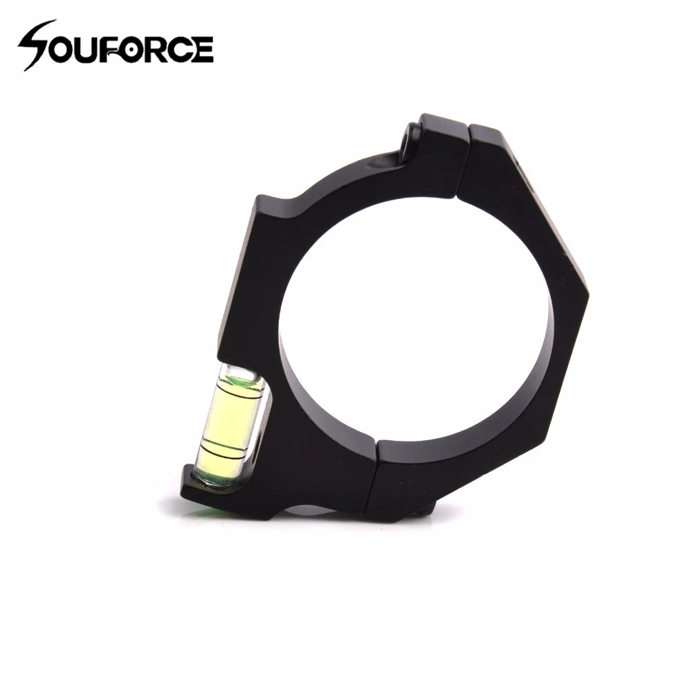 Ferroviário para Airsoft 30mm com Nível de Bolha Escopo Óptico Tático Montagem Anéis Diâmetro 25.4 - Caber 20mm Picatinny Rifle Ar15 Caça 5 Escopo óptico tático montagem anéis diâmetro 25.4