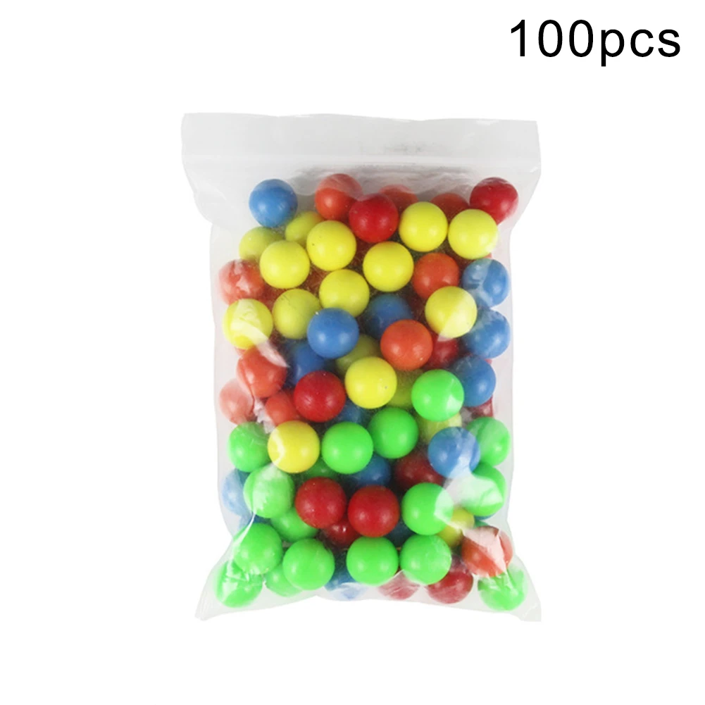 100Pcs 15mm Solid Children Counting Solid Balls Toy School Mathematics Teaching Aids Math Learning Tool Educational Toy gift