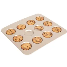 Антипригарным 12-отверстие форма для пирога слоеное формы печенье десерт плесень форма для выпечки кондитерских изделий Печь Кухонные принадлежности противень