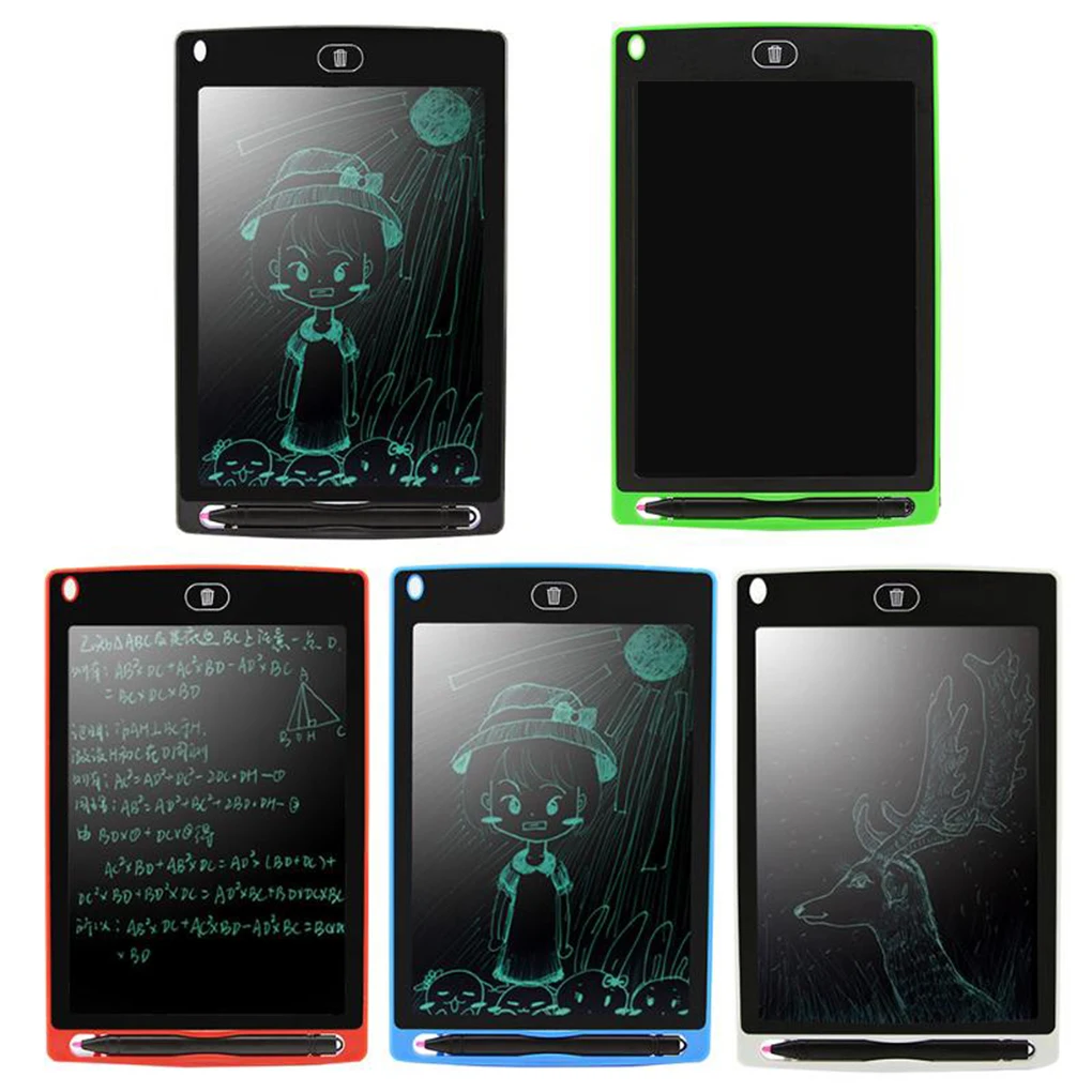 

New Arrival 8.5 Inch LCD Writing Erase Drawing Tablet Portable Paperless LED Notepad Rewritten Pad Kids Gifts