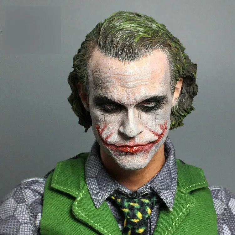 1:6th The Joker Jared Leto Head Sculpt Model For 12/"HT Phicen Male Figure Body