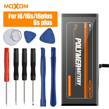 

MOXOM Battery For iPhone 6 6S Plus 6Plus 6S Plus iPhone6 High Capacity Replacement Lithium Polymer Bateria + Free Tool