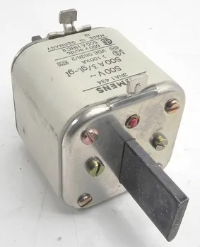 

Fuses: 3NA1434 500A 500V gL NH3 / 3NA1436 630A 500V NH3 / 3NA1432 gL