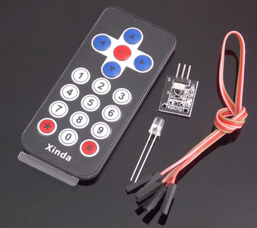 Free Shipping 10Pcs/lot Infrared IR Wireless Remote Control Module for ...