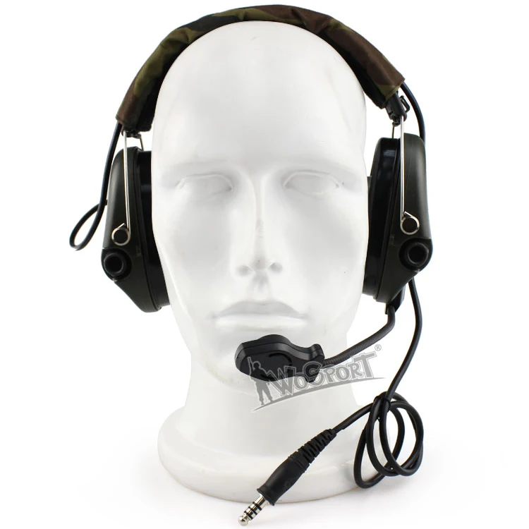 military ar 15 accessories paintball airsoft outdoor CS wargame MSA SORDIN tactical headset for hunting shooting (2)