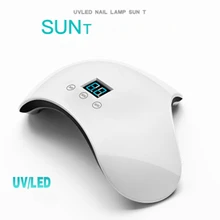 SUNT 24 Вт Сушилка для ногтей УФ светодиодный светильник 12 Светодиодный s машина для ногтей лампа для отверждения гель-лака автоматическое распознавание ЖК-дисплей инструмент для дизайна ногтей