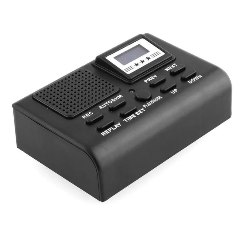 

Professional Digital Telephone Voice Recorder Mini Phone Call Recording Device LCD Display Support TF Card MP3 Play