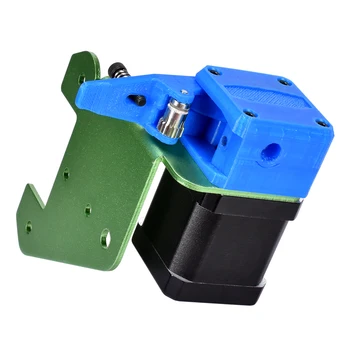 

3D Printer Parts Clone Dual Gear Extruder Full kit Upgrade Blue tech extruder filament remote for 3D printer MK8