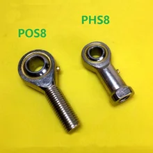 20 pcs PHS8 POS8 8mm Rod Termina Rolamentos Olho de Peixe Rod End Joint Bearing