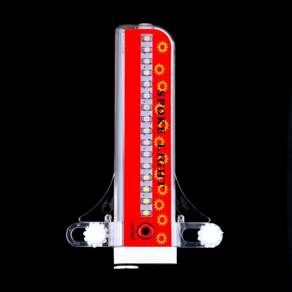 Cool 2 Side 32 LED 32 Pattern Waterproof Wheel Signal Lights Colorful Rainbow Bikes Bicycles Fixed Spoke Warn Safety Light (8)