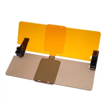 Car Sun Visor HD Car Anti-Glare Dazzling Goggle Day Night Vision Driving Mirror UV Fold Flip Down HD Clear View Visor New