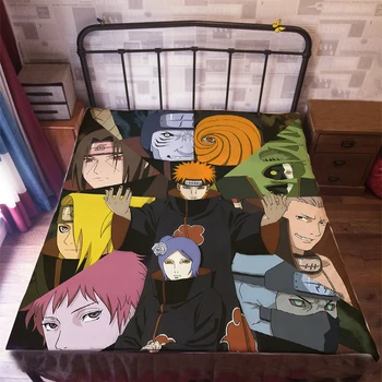 

Anime Manga Naruto Bed Sheet 150*200cm Bedsheet 008