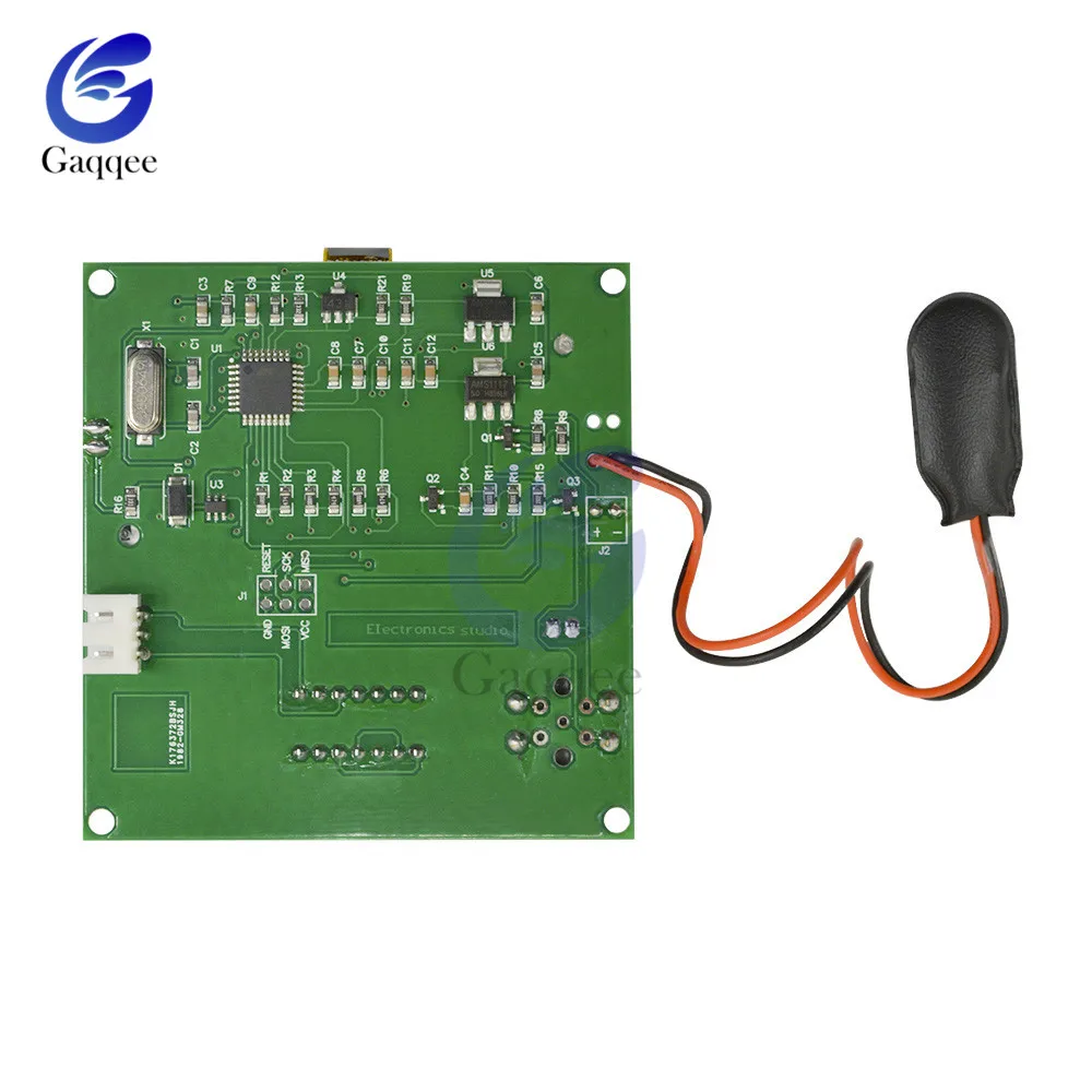 ЖК-дисплей GM328A транзистор прибор для замера, измеритель емкости Конденсатор СОЭ частотомер LCR \ RLC \ PWM \ ESR метр MOS/PNP/NPN квадратный волновой сигнал
