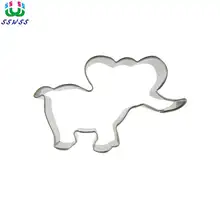 Ледниковый возраст маленький Мамонт форма Украшение Тортов мастикой резаки инструменты, животное печенье выпечка печенья формы, прямые продажи