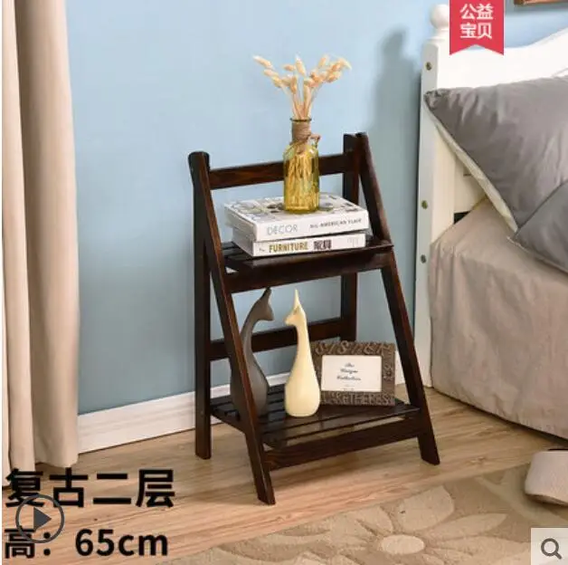 

flowerpot display wood storage shelf for shop