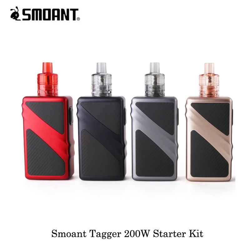 Набор электронных сигарет Smoant Taggerz 200 Вт С одноразовым баком 2 мл с питанием от