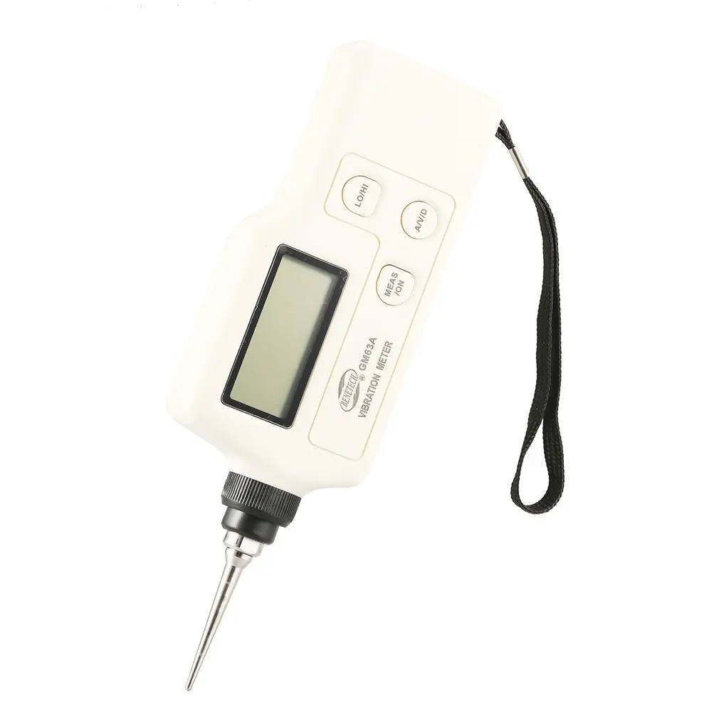

GM63A Digital Vibration Meters Vibrometer Meter Device Measures Handheld Analyzer Tester Analyzer Gauge High Precision