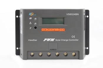 

60A 12v EPEVER 60amp PWM New BN series VS6024BN 24v solar panel system use Free shipping charging controller