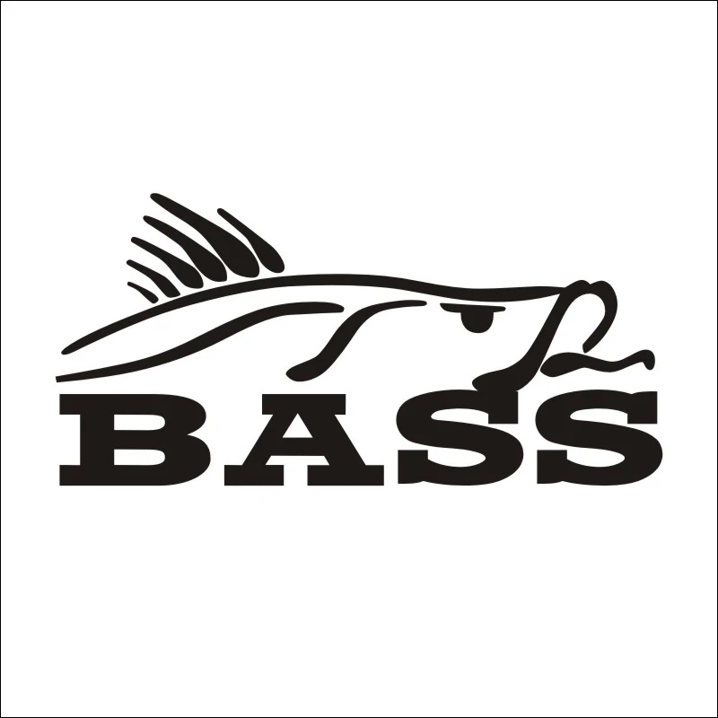 DCTAL  car Fishing Sticker car styling programa Catfish Hunter Pesca divertido Cuerpo Adhesivos Accesorios fishing decal  F2-23