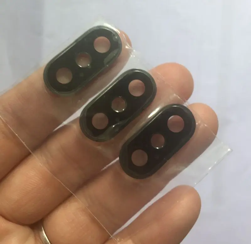 

Back Rear Camera Glass Lens Cover Ring for iPhone 8 for iPhone X Camera Ring Assembly Replacement 5pcs/lot freeshipping