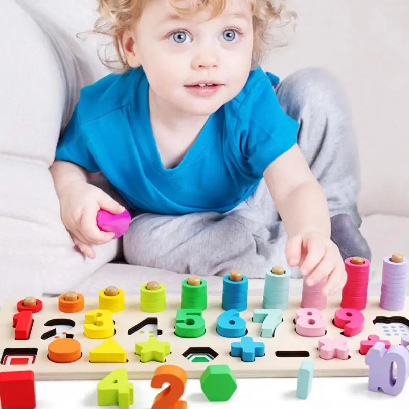 Дошкольное раннее образование обучающие средства математические игрушки познание счетные игрушки Дети Цифровой формы цифры подсчета