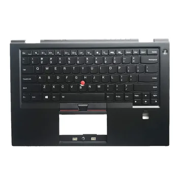 

New Original For Lenovo ThinkPad X1 NSK-Z82BW Keyboard C Shell Cover US Black 01AV154 00PA698