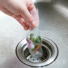 100 упаковка, фильтр для кухонной раковины, мешок для мусора, для бассейна, протекающая сеть, канализационная затычка в ванную комнату, дренажная Блокировка, слив