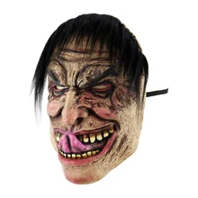 Латексная Маска на Хэллоуин страшные маски латексная маска с шапкой для карнавальный на Хэллоуин костюм фестиваль вечерние принадлежности