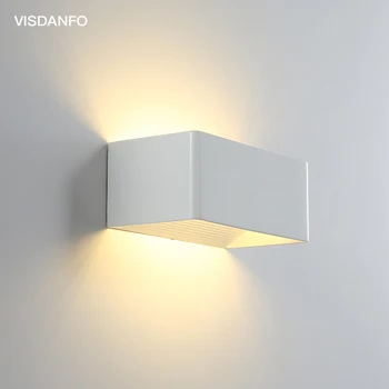 

Adjustable 7W LED Wall Lamp Waterproof Indoor & Outdoor Aluminum Wall Light Surface Mounted Cube LED Garden Porch Light