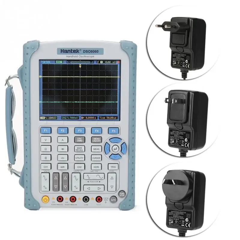 Hantek Handheld Oscilloscope DSO8060 60MHz 5in1 Oscilloscope Frequency