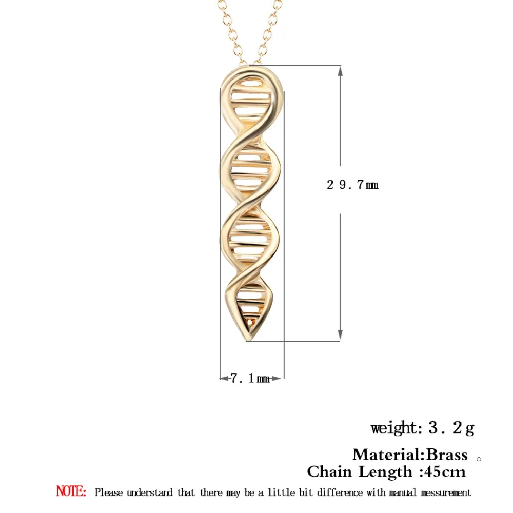 Todorova Новое поступление, ювелирные изделия, ожерелье ДНК, биология, ювелирное ожерелье с дизайном «молекула», аксессуары для женщин, Брендовое ювелирное изделие, горячая распродажа