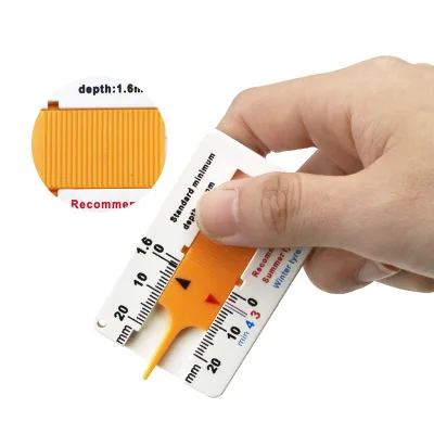 

Auto Tyre Tread Depth Gauge Caliper Car Motorcycle Caravan Trailer Wheel Measure Car-styling Repair Tool