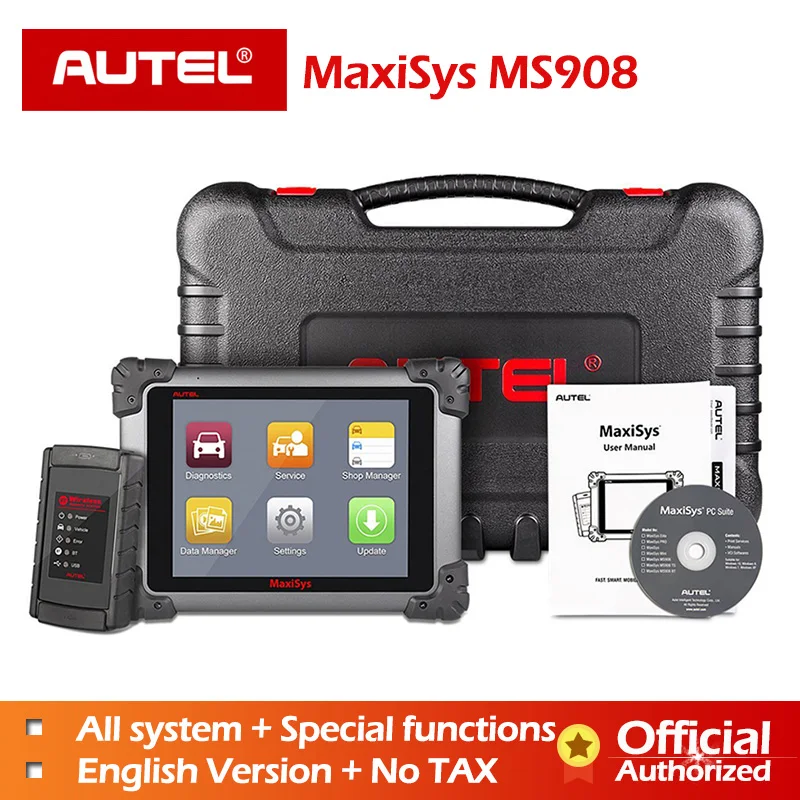 Autel Maxisys MS908 ОС Android многоязычный 9," экран Maxisys MS908 диагностический инструмент расширенное кодирование ЭБУ