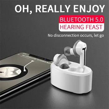 

TWS Mini Wireless Bluetooth Earphones Stereo Earbuds Charging Box 16#