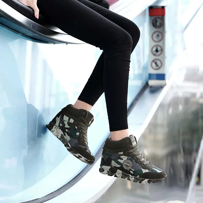 VTOTA/весенние Дизайнерские кроссовки на платформе; женские кроссовки, визуально увеличивающие рост; повседневная обувь на шнуровке; tenis feminino; обувь на танкетке