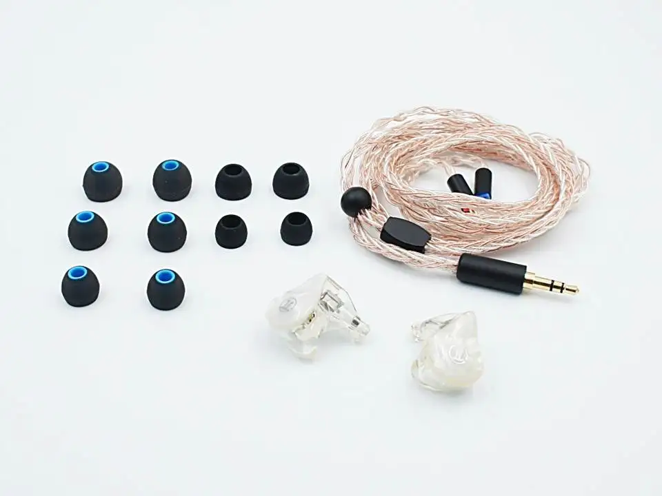 Гибридные Внутриканальные наушники Paiaudio DM2A 2BA + 1 с динамическим драйвером 2