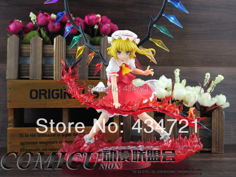 Новый Flandre Scarlet Griffon Enterprises Touhou Project красный меч гаражные наборы подарок на день