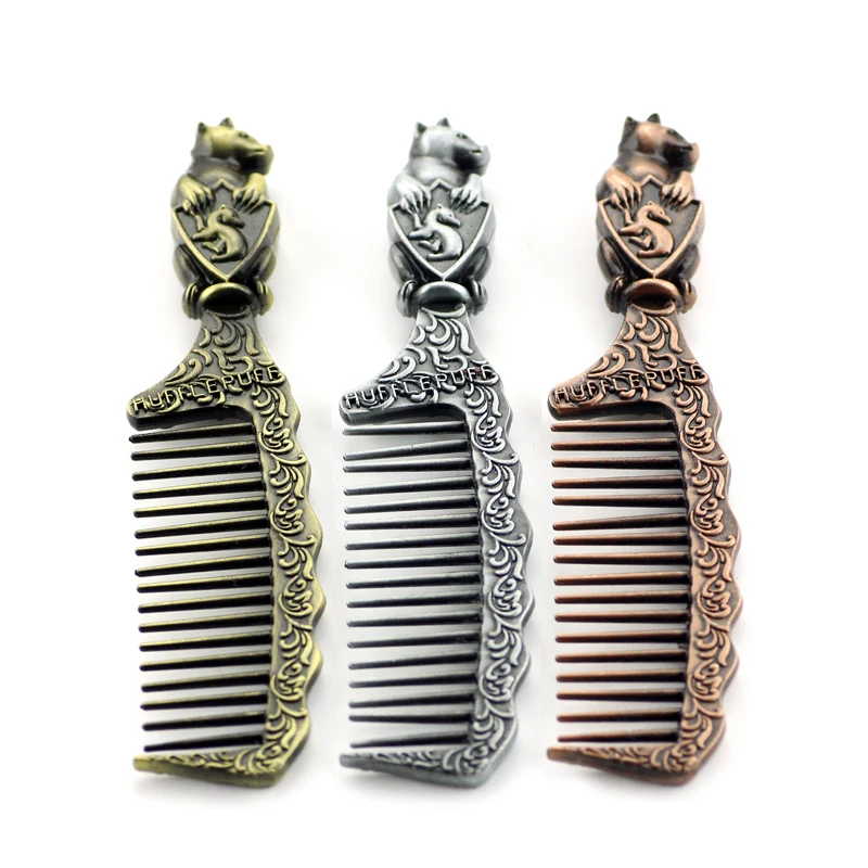 

Game of Thrones Comb Hogwarts Gryffindor Hufflepuff Ravenclaw Slytherin Comb for Salon Hairdressing Styling Tools men women Gift