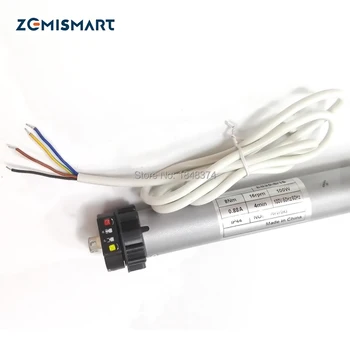 

Zemismart Electric Roller Curtains Motor with WiFi Wall Switch Support 20kg suit for 50mm Tube 110V 230V Garage Door Engine