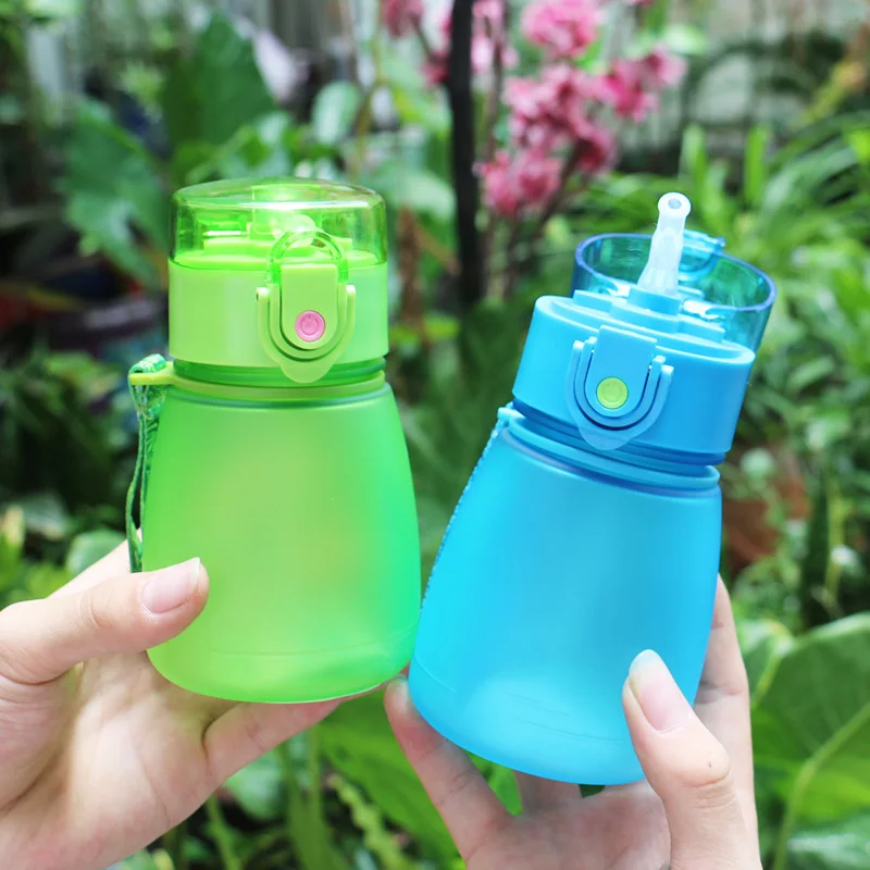 Baby Delicate Sippy Cup with Handle Soft Spout Infant Kids Learning Drinking Water Milk Fruit