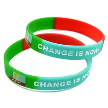 OneBandaHouse, Цветной силиконовый браслет с логотипом на заказ