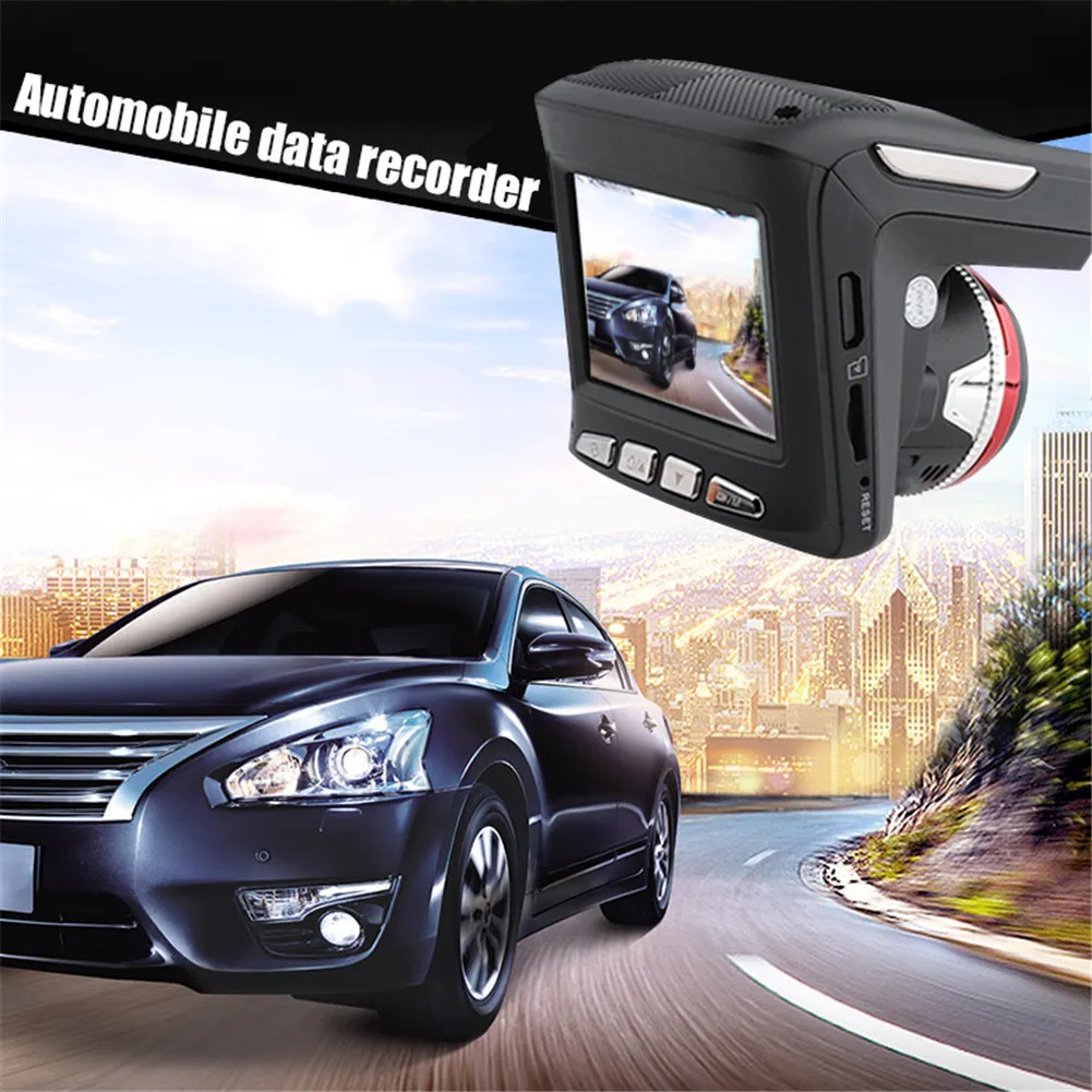 360 камера Автомобильный видеорегистратор Dashcam 2 в 1 HD 1080P Автомобильный видеорегистратор Камера Радар лазерный Спидометр Автомобильная камера dvr видеорегистратор